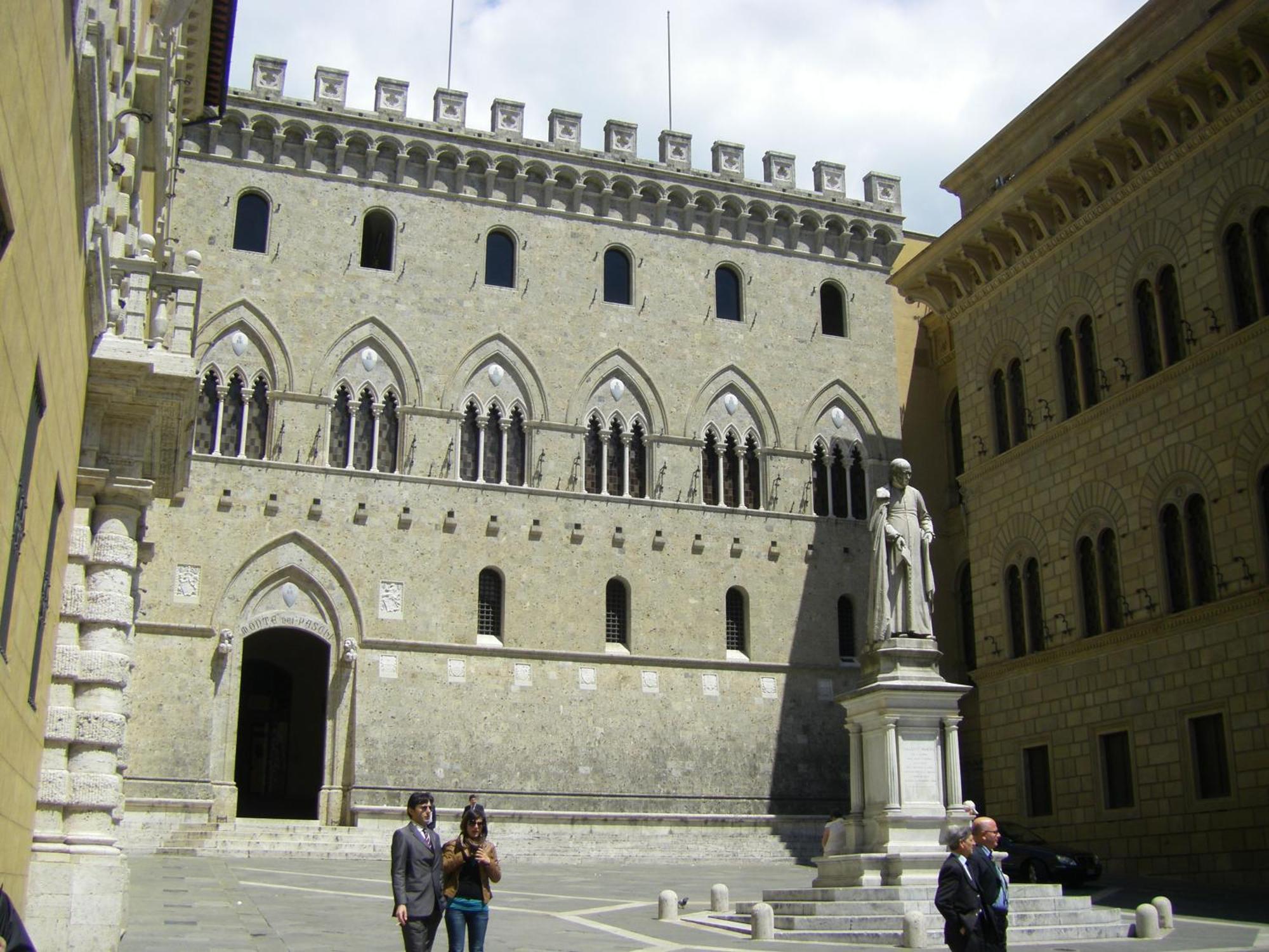 Albergo Cannon D'Oro Siena Exteriör bild