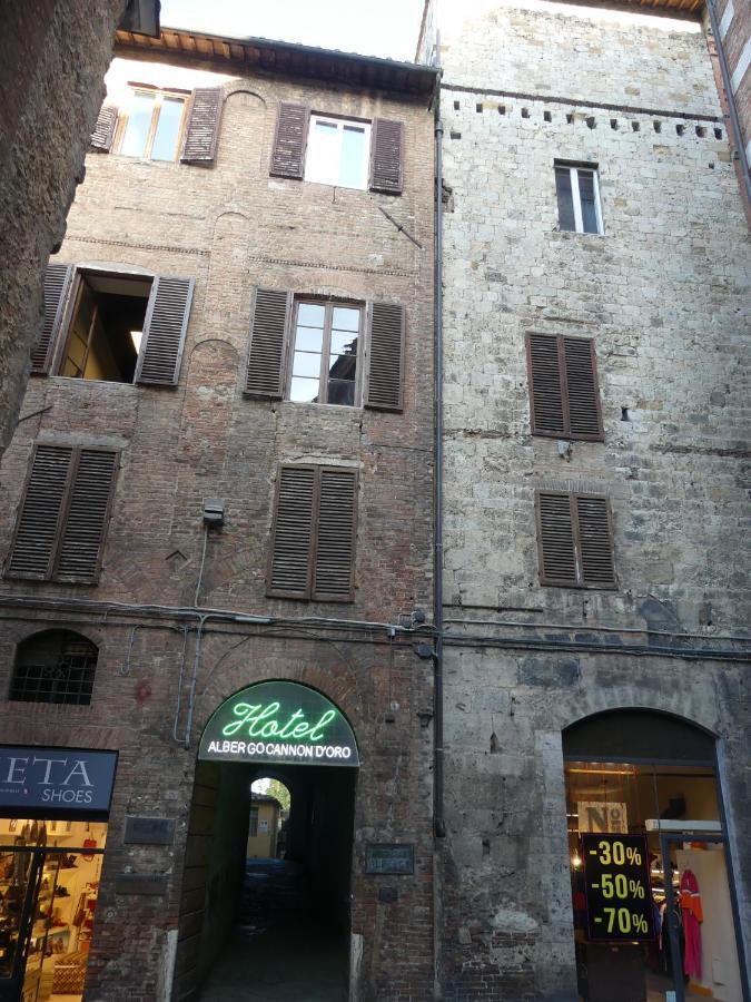 Albergo Cannon D'Oro Siena Exteriör bild